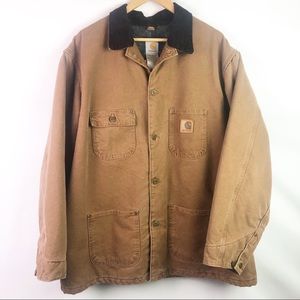 Men’s Carhartt Blanket-Lined Chore Coat Size XL